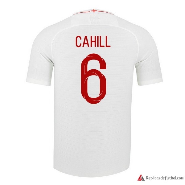 Camiseta Seleccion Inglaterra Primera equipación Cahill 2018 Blanco